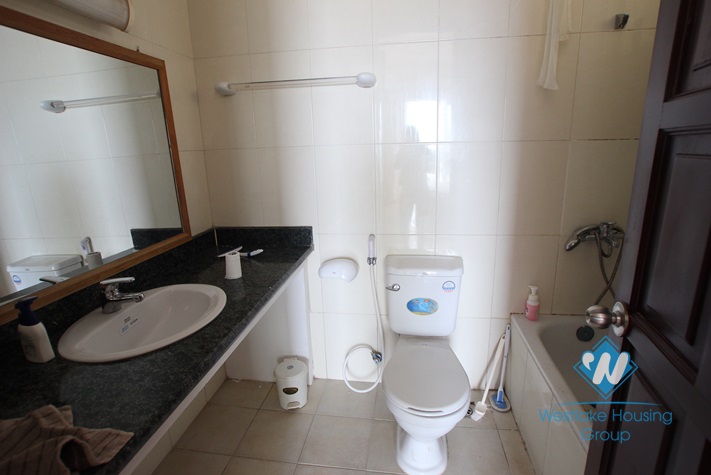 Cheap 03 bedroom apartment for rent in Ciputra, Tay Ho, Hanoi- fully furnished.